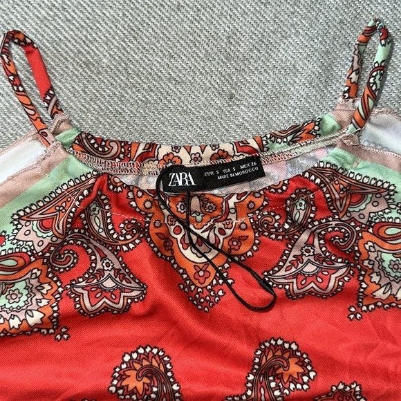 NWOT ZARA Scarf  Tank - Picture 5 of 11